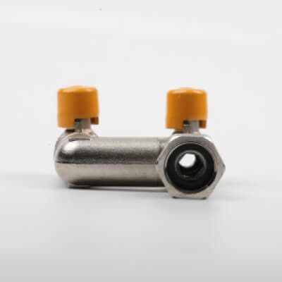 Steel valve H produced for a customer