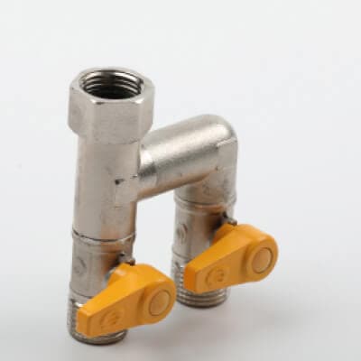 Steel valve H produced for a customer