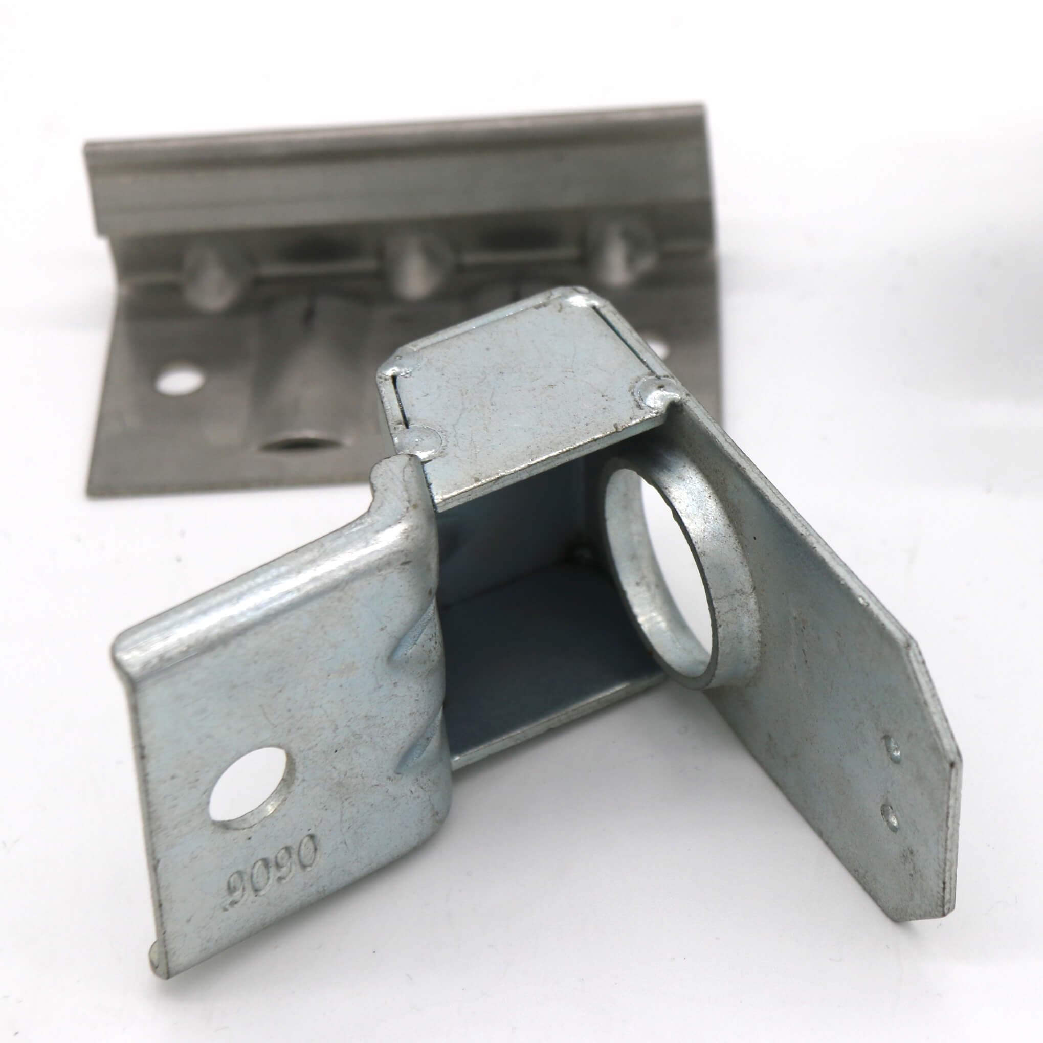 Metal brackets complex stamped produced for a customer