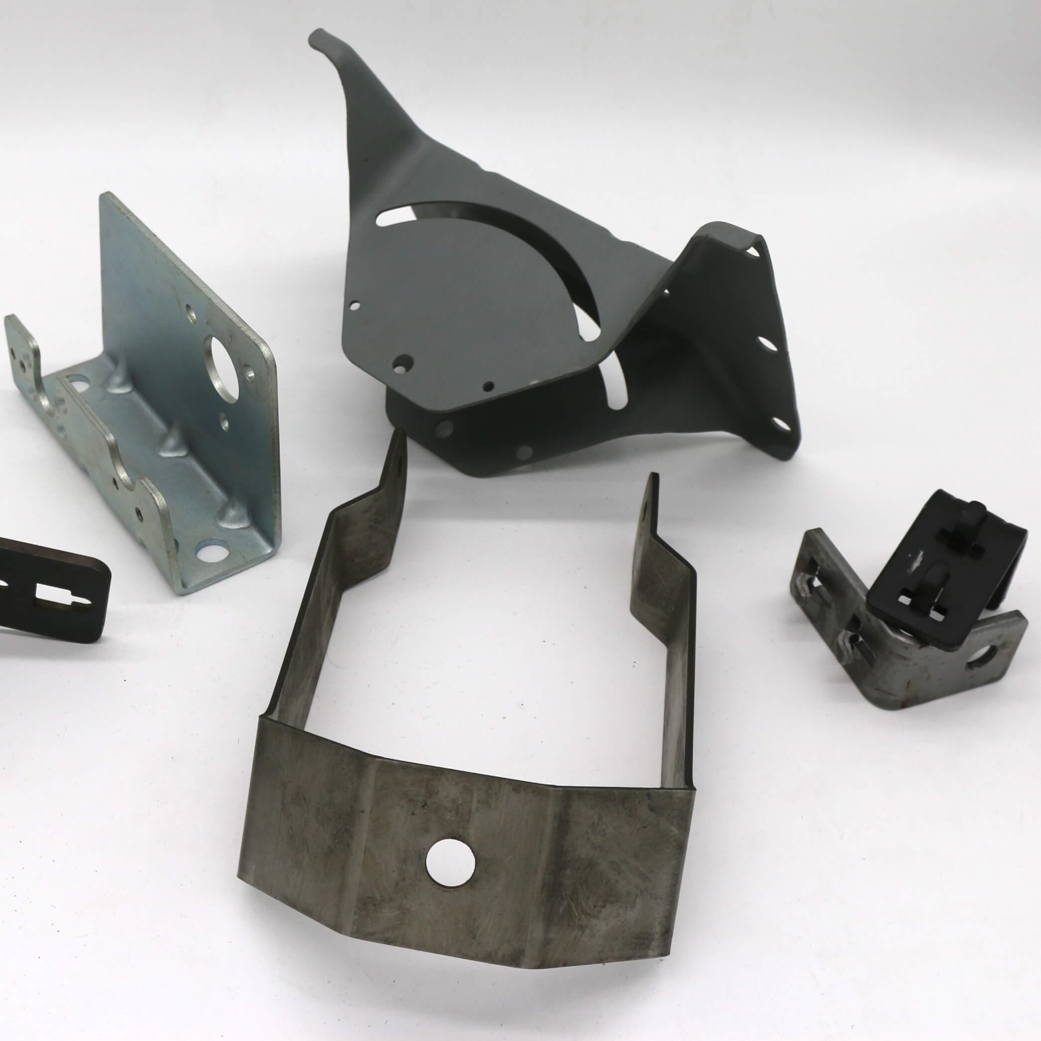 Metal brackets complex stamped produced for a customer