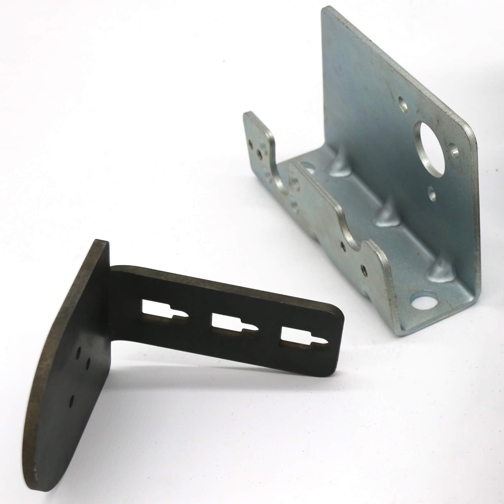 Metal brackets complex stamped produced for a customer