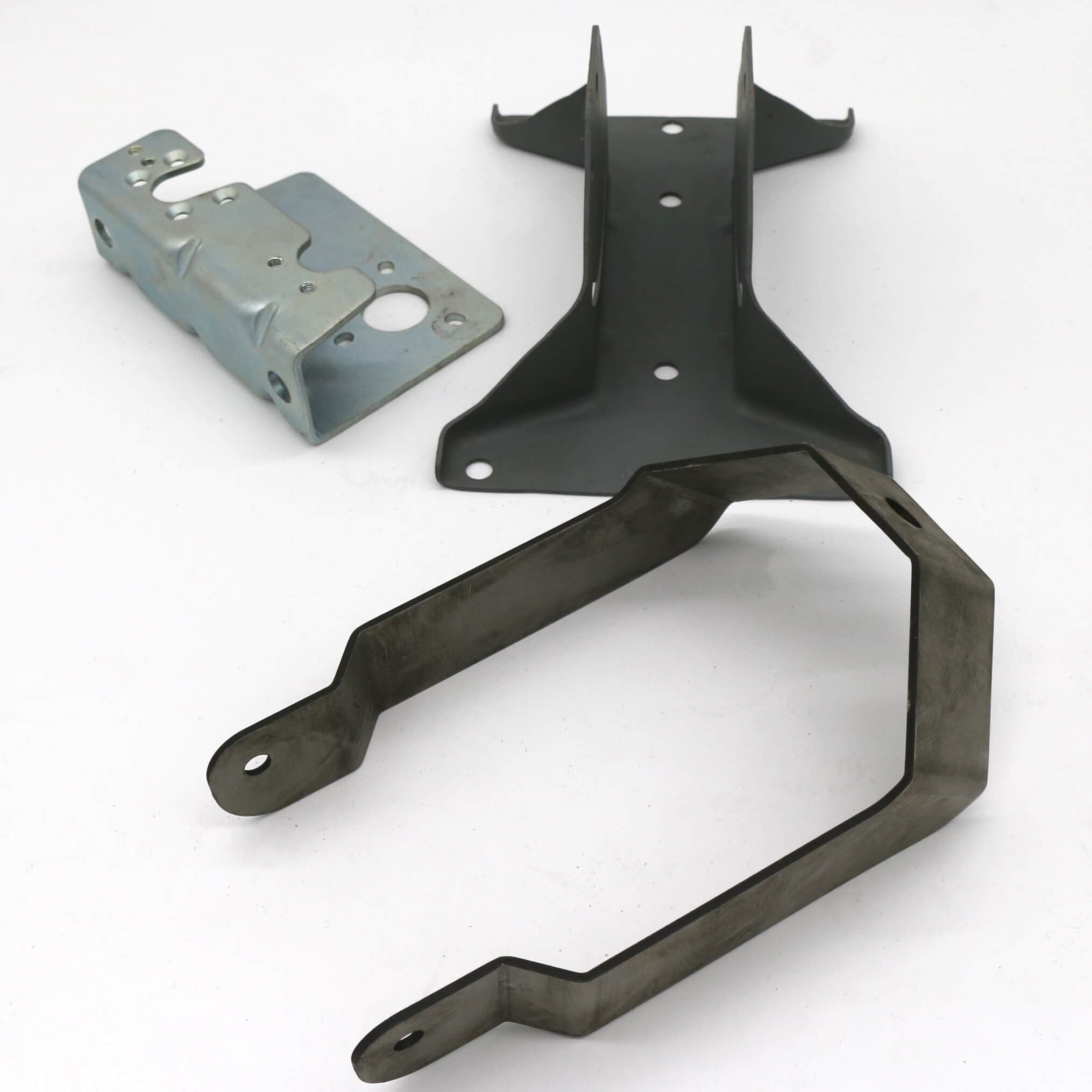 Metal brackets complex stamped produced for a customer