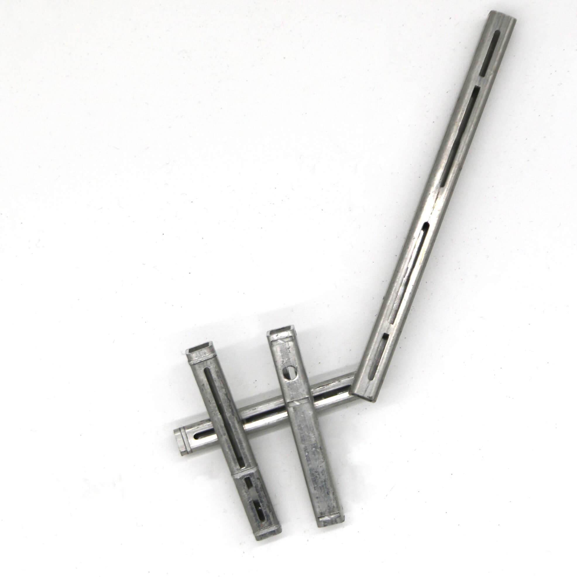 Extruded steel parts