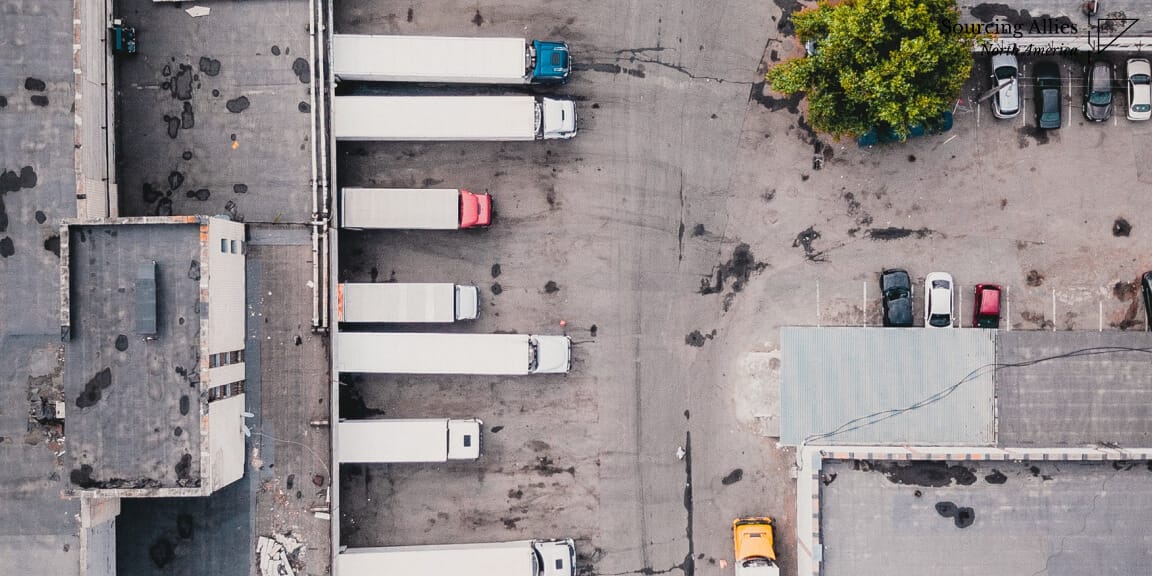 China product sourcing for beginners - Supplier Loading Dock